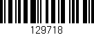 Código de barras (EAN, GTIN, SKU, ISBN): '129718'