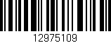 Código de barras (EAN, GTIN, SKU, ISBN): '12975109'