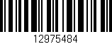Código de barras (EAN, GTIN, SKU, ISBN): '12975484'