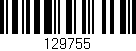 Código de barras (EAN, GTIN, SKU, ISBN): '129755'