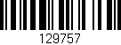 Código de barras (EAN, GTIN, SKU, ISBN): '129757'