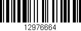 Código de barras (EAN, GTIN, SKU, ISBN): '12976664'