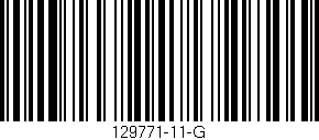 Código de barras (EAN, GTIN, SKU, ISBN): '129771-11-G'