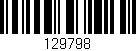 Código de barras (EAN, GTIN, SKU, ISBN): '129798'
