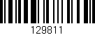 Código de barras (EAN, GTIN, SKU, ISBN): '129811'
