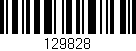 Código de barras (EAN, GTIN, SKU, ISBN): '129828'