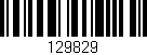 Código de barras (EAN, GTIN, SKU, ISBN): '129829'