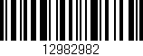 Código de barras (EAN, GTIN, SKU, ISBN): '12982982'