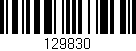 Código de barras (EAN, GTIN, SKU, ISBN): '129830'
