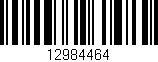 Código de barras (EAN, GTIN, SKU, ISBN): '12984464'