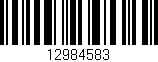 Código de barras (EAN, GTIN, SKU, ISBN): '12984583'