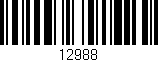 Código de barras (EAN, GTIN, SKU, ISBN): '12988'