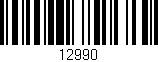 Código de barras (EAN, GTIN, SKU, ISBN): '12990'