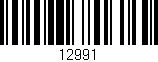 Código de barras (EAN, GTIN, SKU, ISBN): '12991'