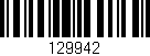 Código de barras (EAN, GTIN, SKU, ISBN): '129942'
