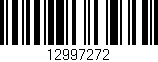 Código de barras (EAN, GTIN, SKU, ISBN): '12997272'