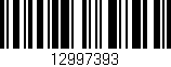 Código de barras (EAN, GTIN, SKU, ISBN): '12997393'