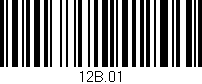 Código de barras (EAN, GTIN, SKU, ISBN): '12B.01'