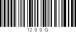 Código de barras (EAN, GTIN, SKU, ISBN): '12_0_0_G'