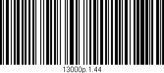 Código de barras (EAN, GTIN, SKU, ISBN): '13000p.1.44'