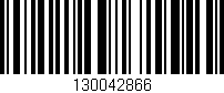 Código de barras (EAN, GTIN, SKU, ISBN): '130042866'