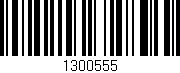 Código de barras (EAN, GTIN, SKU, ISBN): '1300555'