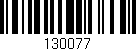 Código de barras (EAN, GTIN, SKU, ISBN): '130077'
