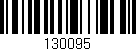 Código de barras (EAN, GTIN, SKU, ISBN): '130095'