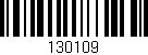 Código de barras (EAN, GTIN, SKU, ISBN): '130109'