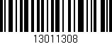 Código de barras (EAN, GTIN, SKU, ISBN): '13011308'
