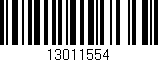 Código de barras (EAN, GTIN, SKU, ISBN): '13011554'