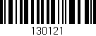 Código de barras (EAN, GTIN, SKU, ISBN): '130121'