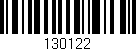 Código de barras (EAN, GTIN, SKU, ISBN): '130122'