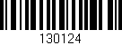 Código de barras (EAN, GTIN, SKU, ISBN): '130124'