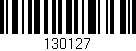 Código de barras (EAN, GTIN, SKU, ISBN): '130127'