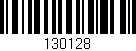Código de barras (EAN, GTIN, SKU, ISBN): '130128'