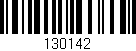 Código de barras (EAN, GTIN, SKU, ISBN): '130142'