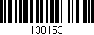 Código de barras (EAN, GTIN, SKU, ISBN): '130153'