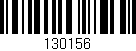 Código de barras (EAN, GTIN, SKU, ISBN): '130156'