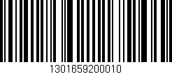 Código de barras (EAN, GTIN, SKU, ISBN): '1301659200010'