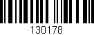 Código de barras (EAN, GTIN, SKU, ISBN): '130178'