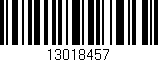Código de barras (EAN, GTIN, SKU, ISBN): '13018457'