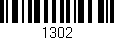 Código de barras (EAN, GTIN, SKU, ISBN): '1302'