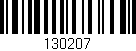 Código de barras (EAN, GTIN, SKU, ISBN): '130207'
