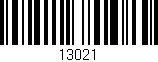 Código de barras (EAN, GTIN, SKU, ISBN): '13021'