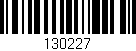 Código de barras (EAN, GTIN, SKU, ISBN): '130227'