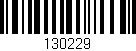 Código de barras (EAN, GTIN, SKU, ISBN): '130229'