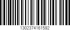Código de barras (EAN, GTIN, SKU, ISBN): '1302374161592'
