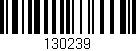 Código de barras (EAN, GTIN, SKU, ISBN): '130239'