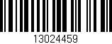Código de barras (EAN, GTIN, SKU, ISBN): '13024459'